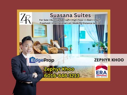 Suasana Suites Fully Furnished For Sale, Johor, Johor Bahru