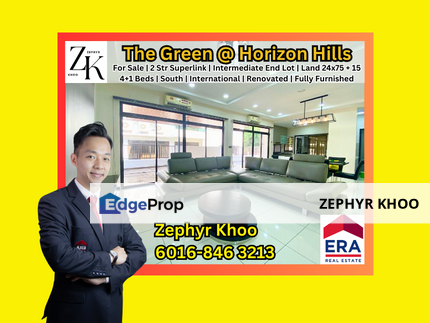 The Green @ Horizon Hills House For Sale Now, Johor, 