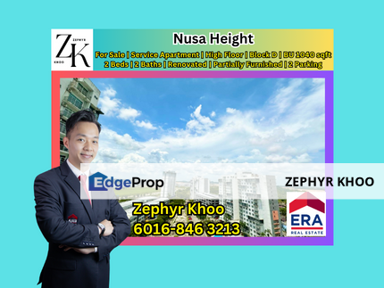 Nusa Heights Apartment For Sale, Johor, Gelang Patah