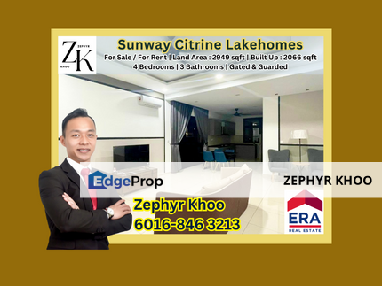 Sunway Citrine Lakehomes 2 Stroey House For Sale, Johor, 