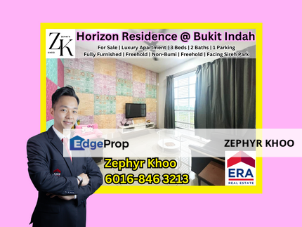 Horizon Residence Bukit Indah  Luxury Apartment Fully Furnish For Sale, Johor, Bukit Indah