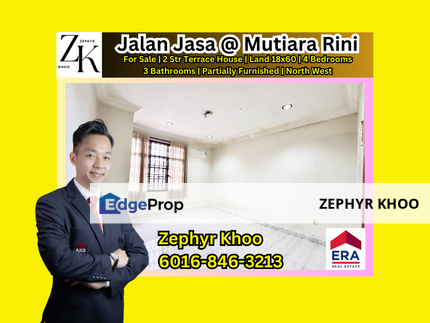 Jalan Jasa @ Mutiara Rini Double Storey Terrace House, Johor, Skudai