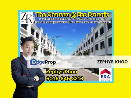 Eco Botanic at The Chateau Superlink House For Sale, Johor, Nusajaya