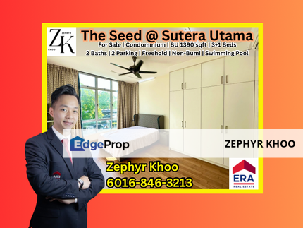 The Seed Condominium Taman Sutera Utama @ Skudai For Sale, Johor, Skudai