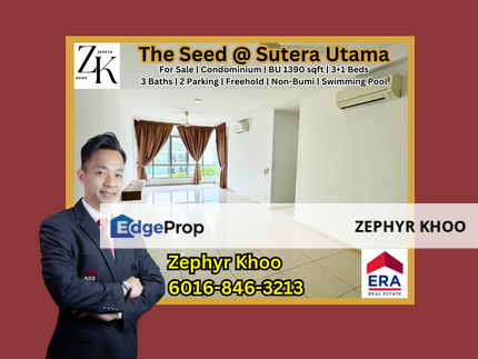 The Seed @ Sutera Utama Condominium For Sale, Johor, Skudai