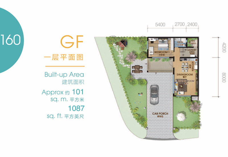 Forest City Golf Resort, Gelang Petah