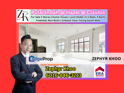 Pulai Indah @ Hazel @ Clavilia 2 Storey Cluster House For Sale, Johor, Kangkar Pulai