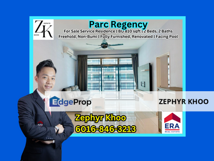 Parc Regency Service Residence For Sale, Johor, Johor Bahru