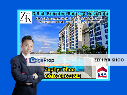  D’Rich Executive Suites @ Nusa Duta Apartment, Johor, Johor Bahru