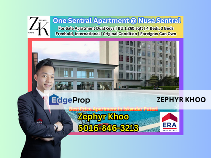 One Sentral Apartment @ Nusa Sentral For Sale, Johor, Nusajaya