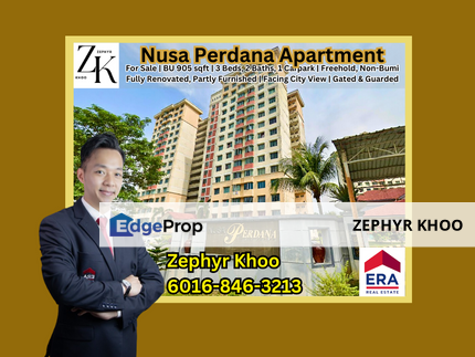 Nusa Perdana @ Gelang Patah Serviced Apartment For Sale, Johor, Gelang Patah