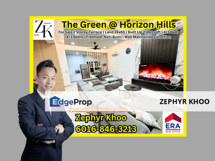 The Green @ Horizon Hills 2 Storey Terrace House For Sale, Johor, 