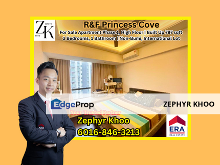 R&F Princess Cove Apartment For Sale, Johor, Johor Bahru