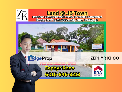 Clinical School Monash University @ JB Town Bungalow & Bungalow Land For Sale, Johor, Johor Bahru