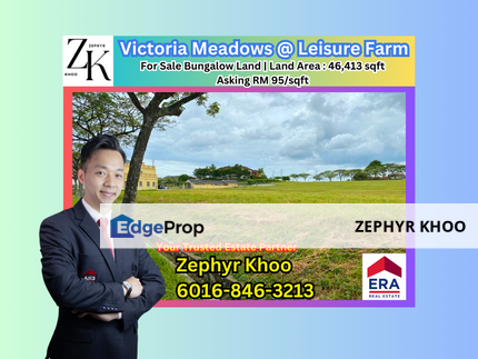 Victoria Meadows @ Leisure Farm Bungalow Land For Sale, Johor, Gelang Patah