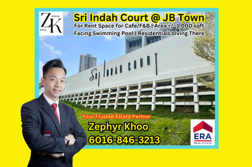 Sri Indah Court @ JB Town Jl Abdul Samad Space for Cafe/F&B