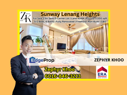 Sunway Lenang Heights Semi Detached Corner Lot For Sale, Johor, Johor Bahru