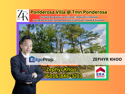  Ponderosa Villa @ Taman Ponderosa Bungalow Land For Sale, Johor, Johor Bahru