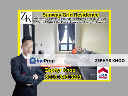 Sunway Grid Residence @ Sunway Iskandar Apartment For Rent, Johor, 