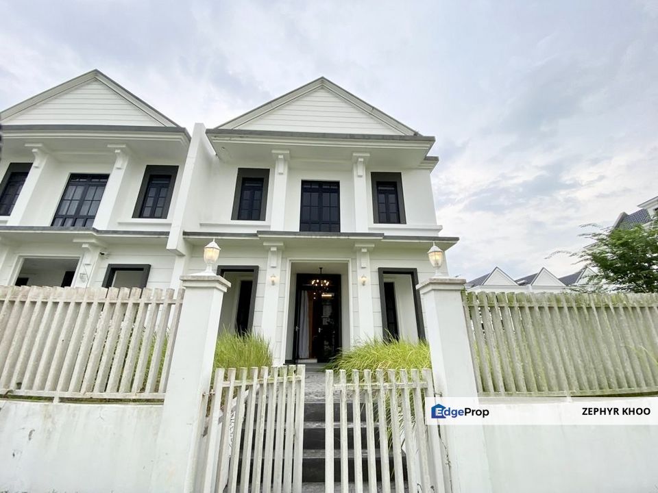 The Chateau @ Eco Botanic   - Two and Half Storey Superlink House Endlot For Sale, Johor, Nusajaya