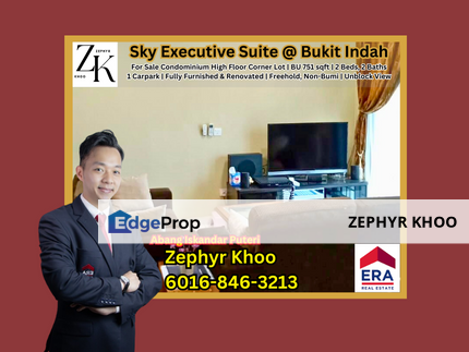 Sky Executive Suite @ Bukit Indah Apartment For Sale, Johor, Johor Bahru