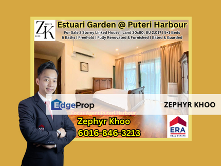 Estuari Garden Linked House For Sale, Johor, Nusajaya