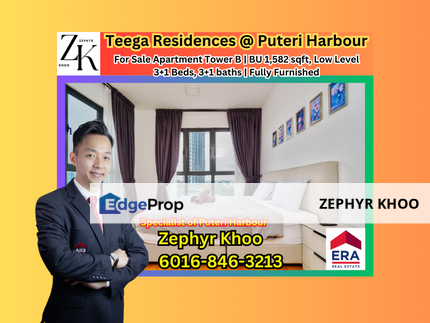 Teega Residences @ Puteri Harbour Apartment For Sale, Johor, Kota Iskandar