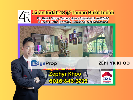 Jalan Indah 18 @ Taman Bukit Indah 2 Storey Terrace House Extended, Johor, Johor Bahru