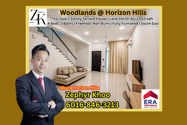 Woodlands @ Horizon Hills 2 Storey Terrace House For Sale