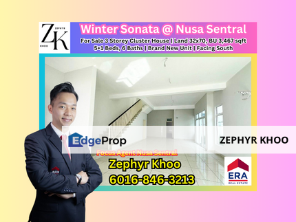 Winter Sonata @ Nusa Sentral 3 Storey Cluster House For Sale, Johor, Nusajaya