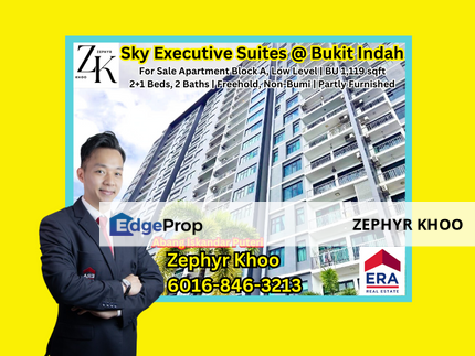 The Sky Executive Suites @ Bukit Indah Apartment For Sale, Johor, Johor Bahru