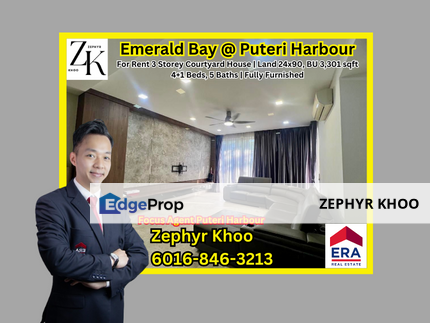 Emerald Bay @ Puteri Harbour 3 Storey Courtyard House, Johor, Johor Bahru