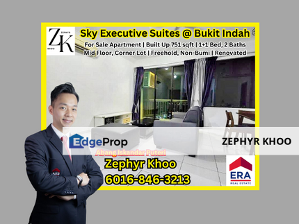 The Sky Executive Suites @ Bukit Indah Apartment For Sale, Johor, Johor Bahru