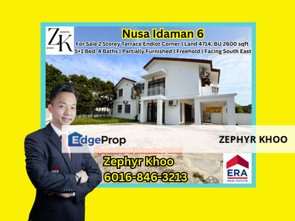 Nusa Idaman 6 (Next to Bukit Indah, Iskandar Puteri) For Sale, Johor, Nusajaya