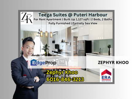 Teega Suites @ Puteri Harbour Apartment For Rent, Johor, Kota Iskandar