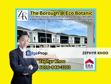 The Borough @ Eco Botanic 2 Storey Terrace House For Sale, Johor, Nusajaya