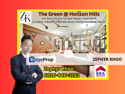 The Green @ Horizon Hills 2 Storey Terrace House For Sale, Johor, 