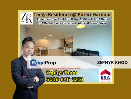 Teega Residence @ Puteri Harbour Apartment For Sale, Johor, Kota Iskandar