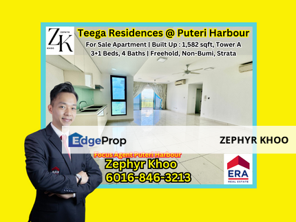 Teega Residences @ Puteri Harbour Apartment For Sale, Johor, Kota Iskandar