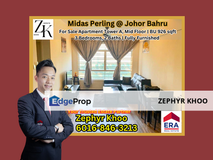 Midas Perling Apartment Johor Bahru / 2 Bedrooms Apartment @ Johor Bahru, Johor, Johor Bahru