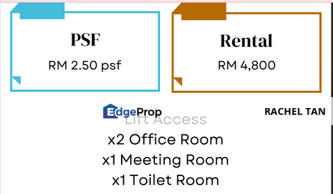 SHOP OFFICE IN USJ 10 PARTIALLY FURNISHED / WITH LIFT, Selangor, Subang Jaya