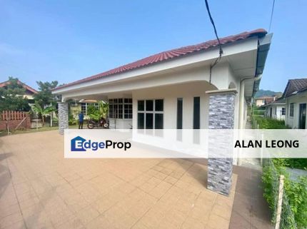 Ampang single storey bungalow, move in condition with partial Furnished, econsave nearby, ipohtown, Gunung Rapat, Starbucks, Mcdonald, Nearby Plus, Perak, Ipoh