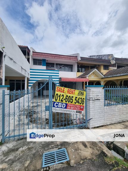 Rumah Teres Taman Rasah Jaya For Sale , Negeri Sembilan, Seremban