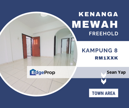 Below Bank Value Freehold Kenanga Mewah Kampung 8 Bachang Town only 198k, Melaka, Melaka Tengah