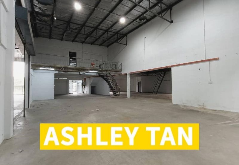 NEW REFURBISH Semi-D Factory Warehouse IKS Valdor Sg Bakap 2-adjoining