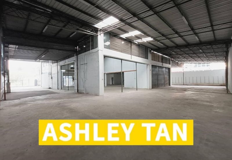 NEW REFURBISH Semi-D Factory Warehouse IKS Valdor Sg Bakap 2-adjoining