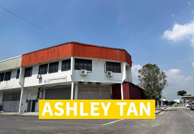 Strategic Location 1.5 Storey Terrace Factory Warehouse Valdor 7000sft