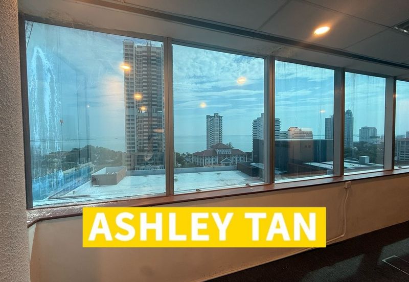 HIGH FLOOR Office Wisma Leader Georgetown 1891sft Partial Seaview