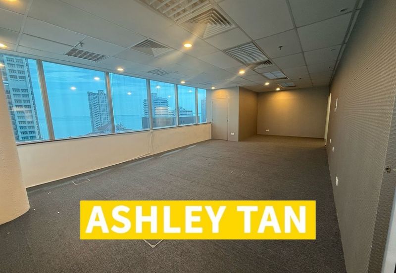HIGH FLOOR Office Wisma Leader Georgetown 1891sft Partial Seaview