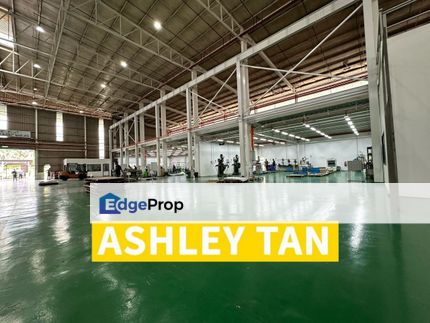 SPACIOUS Detached Factory Gurun 98,000sft Solar Pv System Available, Kedah, Gurun